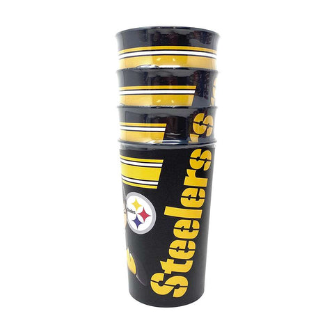 Pittsburgh Steelers Party Cup 4-Pack - 22 oz Cups Party Animal, Inc.