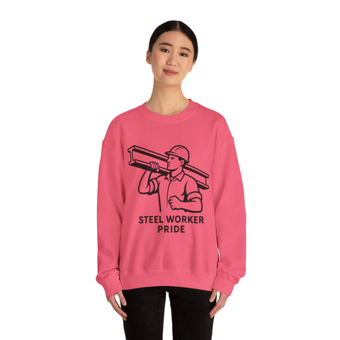 Steel Worker Pride - Heavy Blend™ Crewneck Sweatshirt