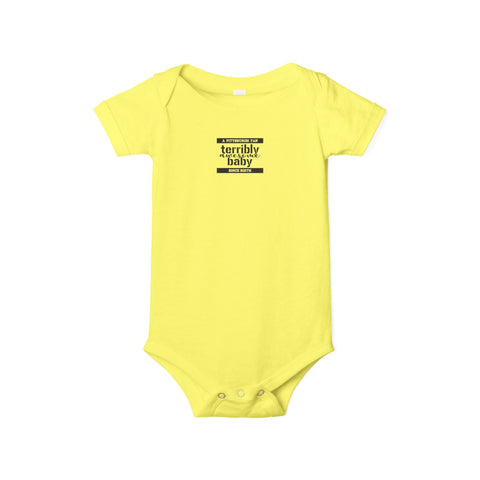 Terribly Awesome Baby - Infant Jersey One Piece