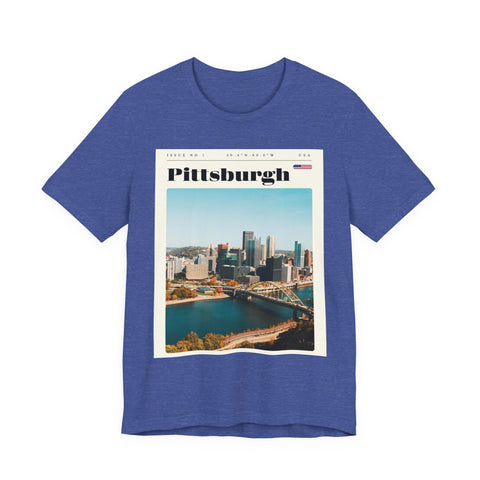 Front Page Pittsburgh - Unisex Jersey Short Sleeve Tee