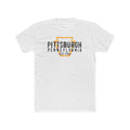 Pittsburgh Established 1758 T-Shirt T-Shirt Printify Solid White S 