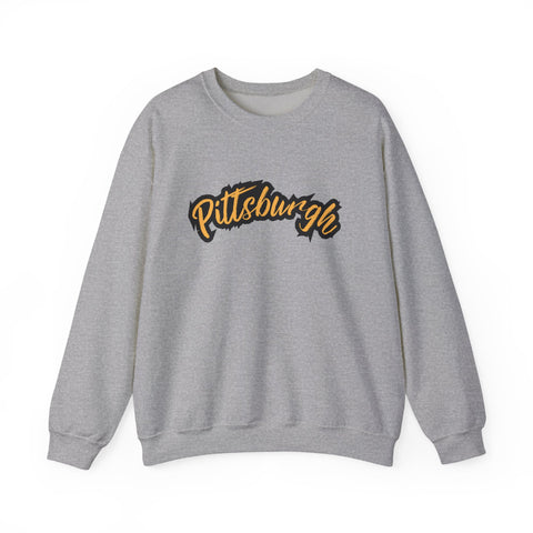 Jagged Pittsburgh Heavy Blend™ Crewneck Sweatshirt