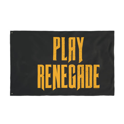 Play Renegade - Double Sided Flag