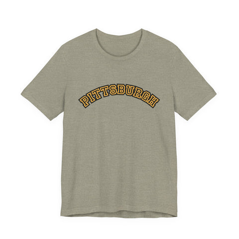 Pittsburgh Block Letter Short Sleeve T-Shirt