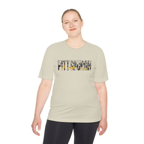 Pittsburgh Football Players - Sport-Tek Unisex Moisture Wicking Tee