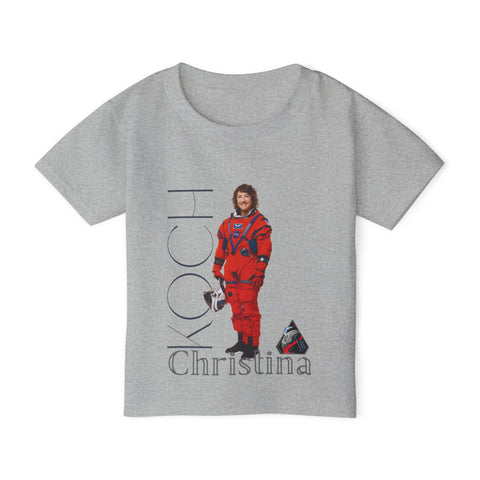 Artemis 2 Astronaut Christina Koch Graphic Toddler TShirt