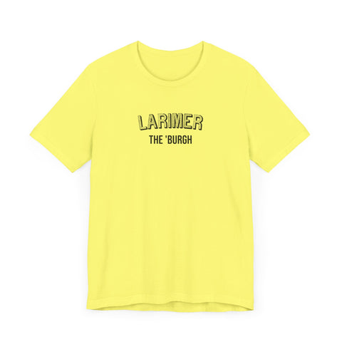 Larimer - The Burgh Neighborhood Series - Unisex Jersey Short Sleeve Tee T-Shirt Printify   