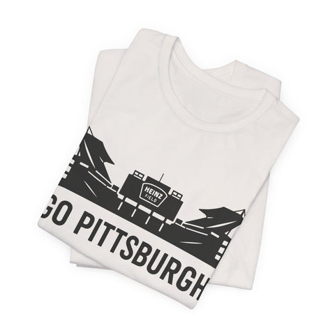 Heinz Field Pittsburgh - Unisex Jersey Short Sleeve Tee