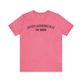 Upper Lawrenceville - The Burgh Neighborhood Series - Unisex Jersey Short Sleeve Tee T-Shirt Printify Charity Pink S 