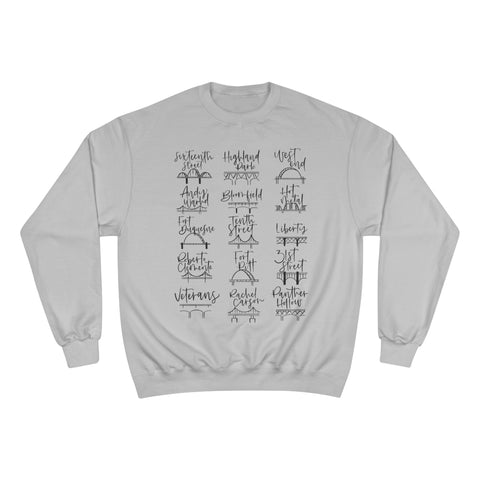 Pittsburgh Bridges Crewneck Sweatshirt
