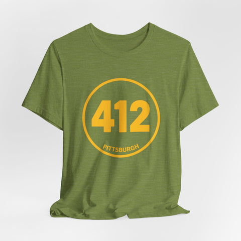 412 Stamp - Unisex Jersey Short Sleeve Tee