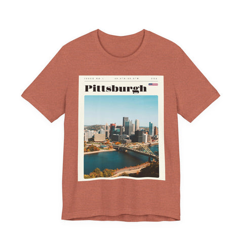 Front Page Pittsburgh - Unisex Jersey Short Sleeve Tee