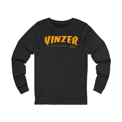 Yinzer Skater - Long Sleeve Tee Long-sleeve Printify S Dark Grey Heather