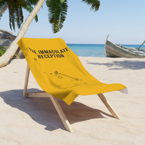The Immaculate Reception - Beach Towel