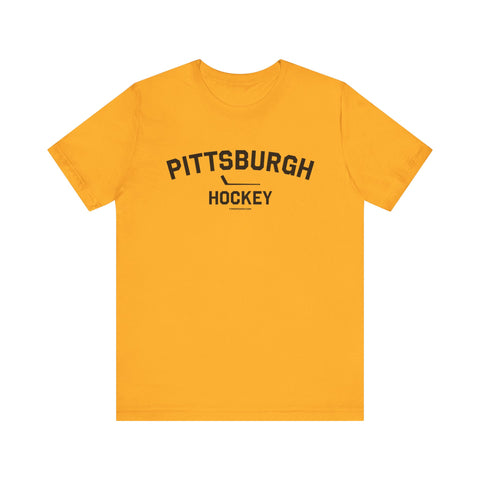 Pittsburgh Hockey - Collegiate Style - SHORT SLEEVE TEE