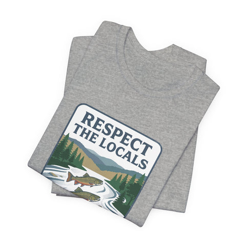 Respect the Locals River Steward Tee | Protect Our National Parks, Vintage Outdoor