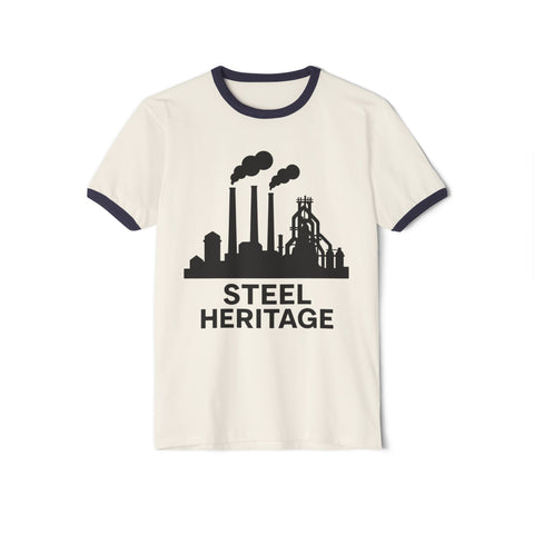 Steel Heritage - Unisex Cotton Ringer T-Shirt