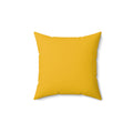 Three Rivers Stadium - 1970 - Retro Schematic - Spun Polyester Square Pillow Home Decor Printify