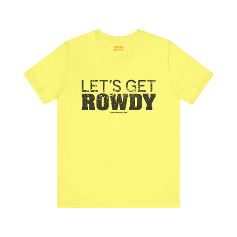 Let's Get Rowdy Pittsburgh Pirates - Short Sleeve Tee T-Shirt Printify Yellow S 