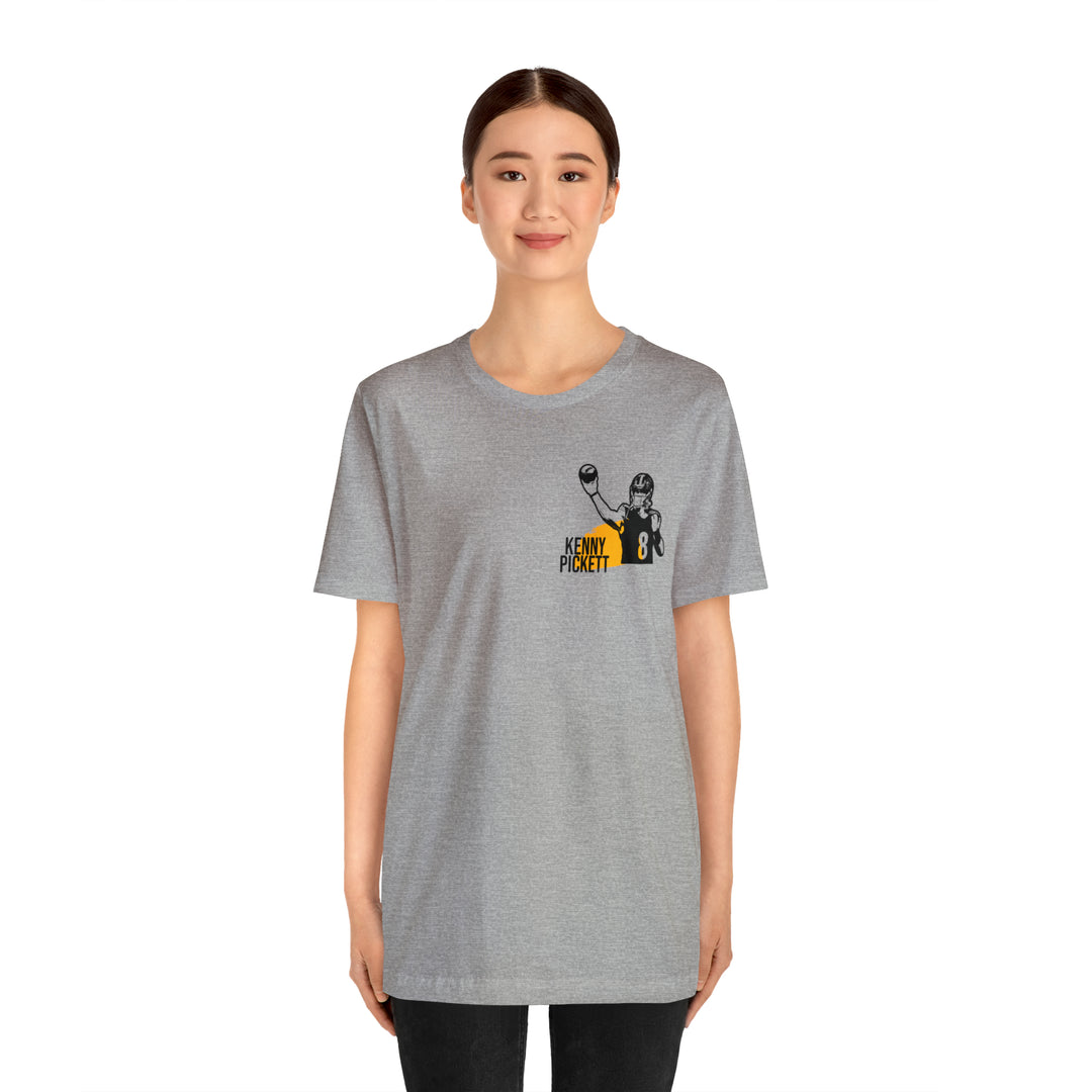 Kenny Pickett Headliner Series T-Shirt - GRAPHIC ON BACK -  Short Sleeve Tee T-Shirt Printify   