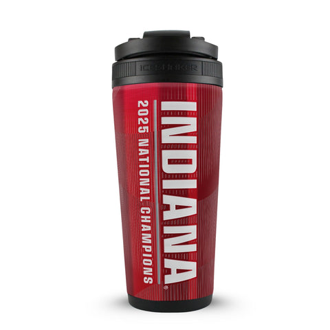 Indiana Hoosiers Ice Shaker | Official NCAA 26oz Stainless Steel Football Champion Cup