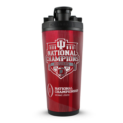 Indiana Hoosiers Ice Shaker | Official NCAA 26oz Stainless Steel Football Champion Cup