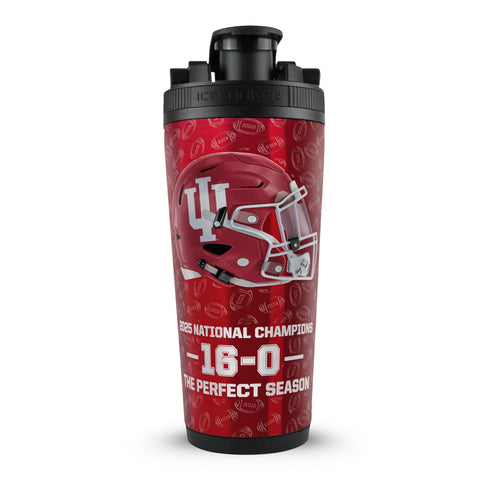 Ice Shaker 26oz NCAA Indiana Hoosiers 16-0 Perfect Season | 4D Print Cup