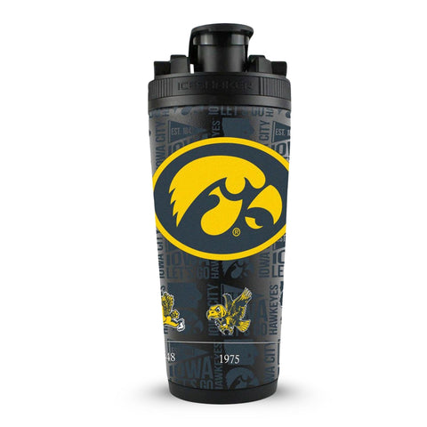 Iowa Hawkeyes Ice Shaker - NCAA Licensed 4D Print Stainless Steel Cup