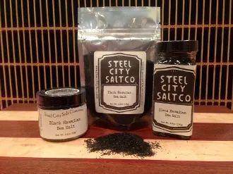 Black Hawaiian Sea Salt | Fine Grain Lava Sea Salt For Cooking & Barbecue Seasoning