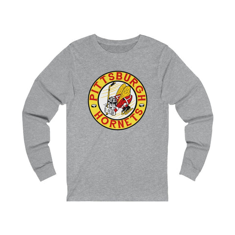 Pittsburgh Hornets Long Sleeve Shirt  Vintage Ice Hockey   