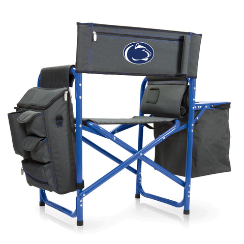 Penn State Nittany Lions - Fusion Camping Chair Chair Picnic Time Family of Brands Blue  