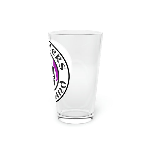 Cleveland Crusaders Pint Glass  Vintage Ice Hockey   