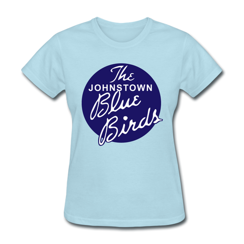 Johnstown Blue Birds Women's T-Shirt T-Shirt Vintage Ice Hockey powder blue S 