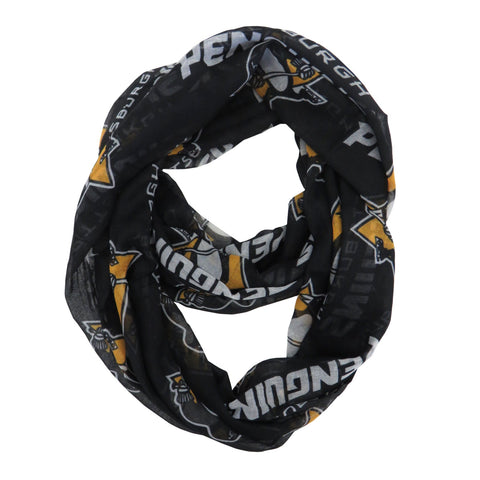 Pittsburgh Penguins Sheer Infinity Scarf Pittsburgh Penguins Little Earth Productions   