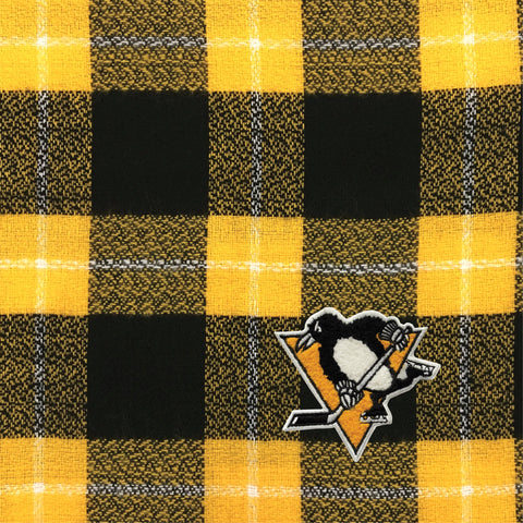 Pittsburgh Penguins Plaid Blanket Scarf Pittsburgh Penguins Little Earth Productions   