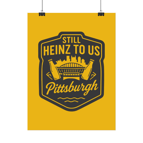 Rolled Art Poster – Pittsburgh Vintage Football Stadium Print with Giclée Color