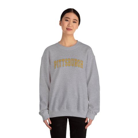 Vintage Classic Pittsburgh - Heavy Blend™ Crewneck Sweatshirt