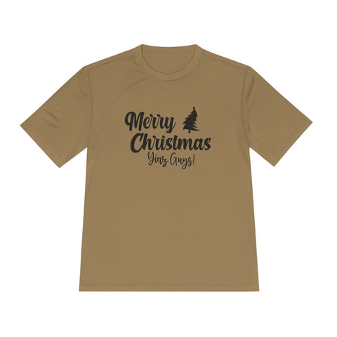 Merry Christmas Yinz - Sport-Tek Unisex Moisture Wicking Tee