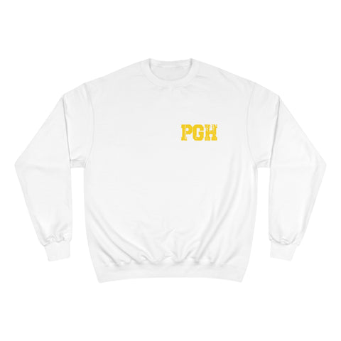 Pittsburgh PGH City of Bridges Sweatshirt Sweatshirt Printify White S 