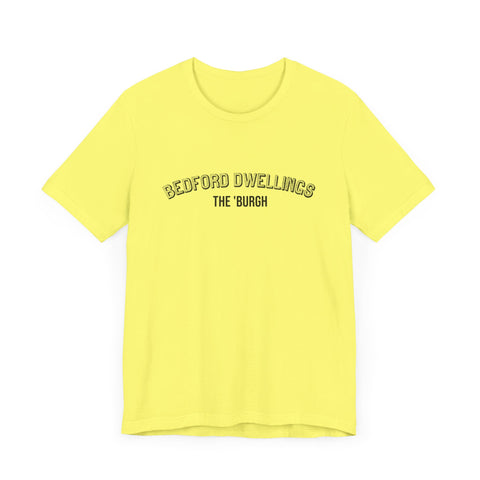 Bedford-Dwellings  - The Burgh Neighborhood Series - Unisex Jersey Short Sleeve Tee