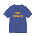 Pittsburgh Goin' Dahntahn Short Sleeve T-Shirt T-Shirt Printify Heather True Royal S