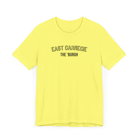 East Carnegie  - The Burgh Neighborhood Series - Unisex Jersey Short Sleeve Tee T-Shirt Printify   