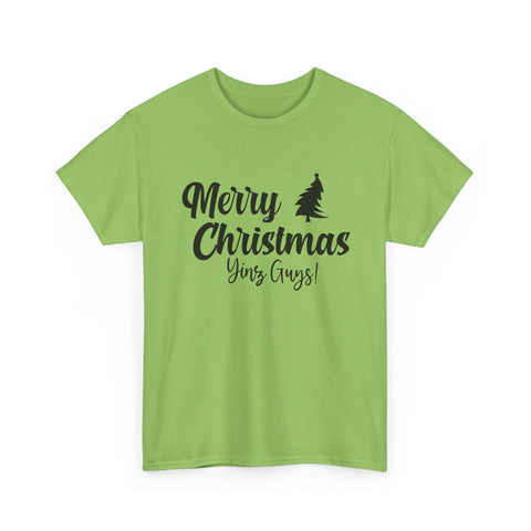 Merry Christmas Yinz! - Unisex Heavy Cotton Tee
