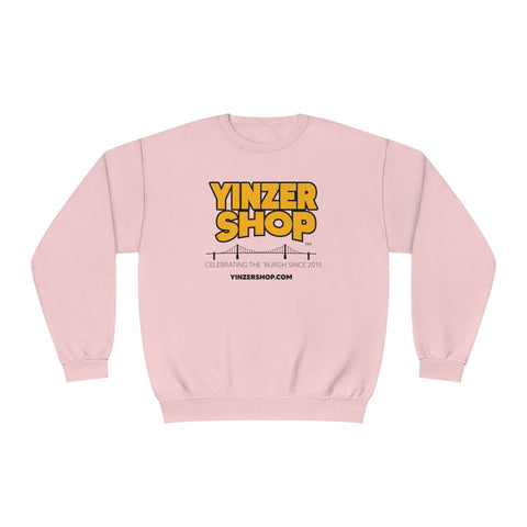 YinzerShop Serving Since 2015 - Jerzees 562MR Unisex NuBlend® Crewneck Sweatshirt Sweatshirt Printify Classic Pink S