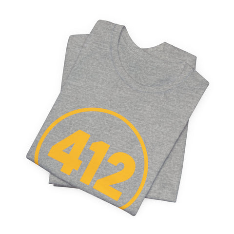 412 Stamp - Unisex Jersey Short Sleeve Tee