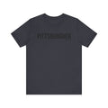 Pittsburgh PITTSBURGHER T-Shirt - SHORT SLEEVE TEE T-Shirt Printify Heather Navy XS 