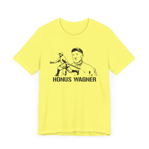 Honus Wagner Legend T-Shirt  - Unisex bella+canvas 3001 Short Sleeve Tee