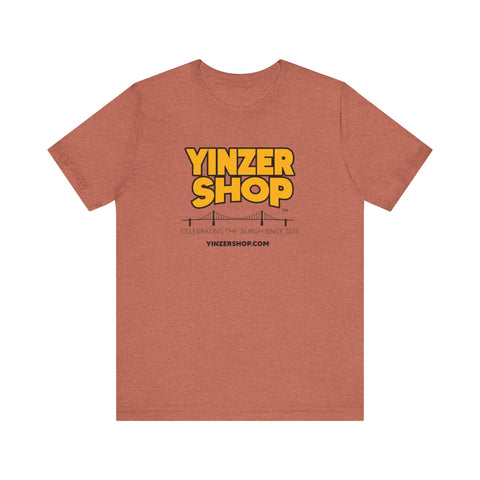 YinzerShop Serving Since 2015 - Bella+Canvas 3001 Lightweight Unisex Jersey Short Sleeve Tee T-Shirt Printify Heather Clay XS