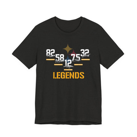 Pittsburgh Football Legends - Unisex Jersey Short Sleeve Tee