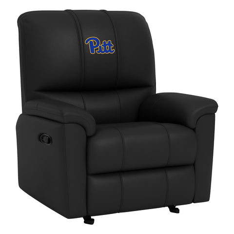 Rocker Recliner with Pittsburgh Panthers Logo Collegiate Furniture Zipchair   